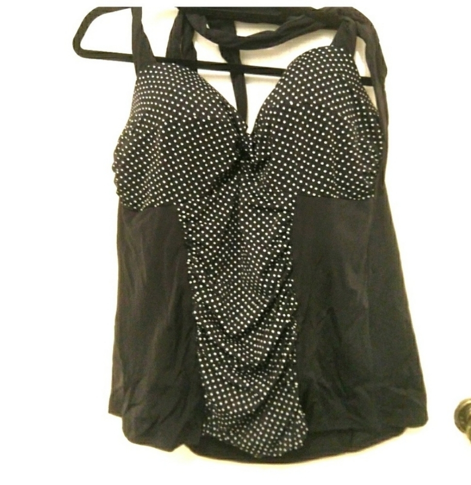 Cacique tankini 44D built in bra